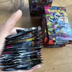 Pokemon Mega Evolution Pitch Black - Booster 32 Open Packs - Used - Image 2