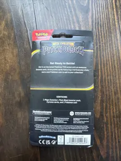 Pokemon TCG Mega Evolution Pitch Black Premium Checklane Blister Gengar Promo - Image 2
