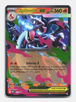 Carte Pokemon Mega-Dracaufeu X EX MEP029 FR Promo MEGA - Image 1