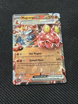 Magcargo ex 029/167 Double Rare Twilight Masquerade Pokemon Near Mint - Image 1
