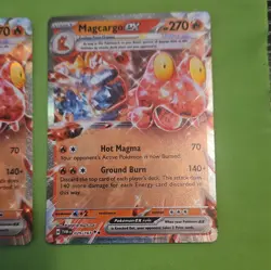 2X Magcargo EX - 029/167 - Double Rare - Twilight Masquerade, NM - Image 3