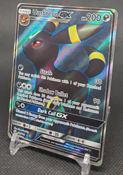 Umbreon GX (Full Art) 142/149 SM Base Set Pokemon Holo NM - Image 2