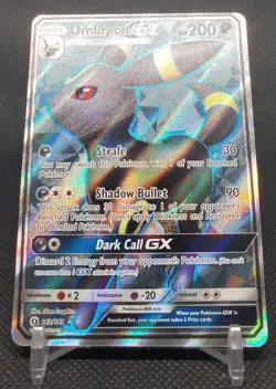 Umbreon GX (Full Art) 142/149 SM Base Set Pokemon Holo NM - Image 4