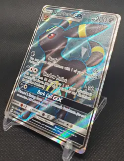 Umbreon GX (Full Art) 142/149 SM Base Set Pokemon Holo NM - Image 5