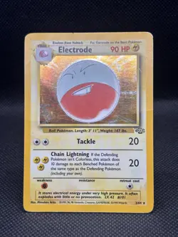 Electrode 2/64 Holo Rare Unlimited Jungle 1999 - Image 2