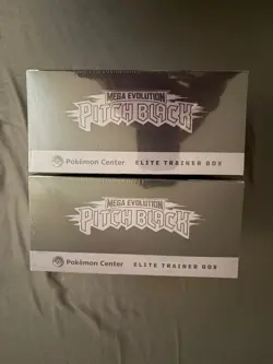 Pokemon TCG: Pitch Black Pokemon Center Elite Trainer Box - SEALED - LOT OF 2 - Image 3