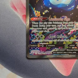 Pokemon TCG Lumineon V GG39/GG70 Crown Zenith Galarian Gallery Ultra Rare - Image 5