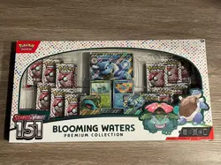 Pokemon TCG - 151 BLOOMING WATERS Premium Collection Box Sealed - Image 1