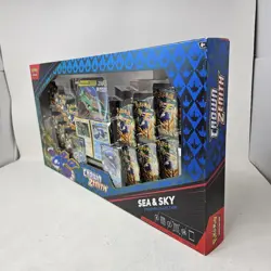 Pokemon Sea and Sky Collection Box - Sealed - 14 Crown Zenith Booster Packs - Image 2
