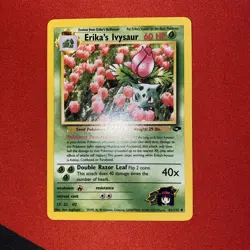 Pokemon - Erika's Ivysaur 41/132 Gym Challenge - Rare, WOTC 2000- NM - Image 1