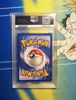 2004 POKEMON EX TM MAGMA VS TM AQUA #10 TEAM MAGMA'S HOUNDOOM HOLO PSA 8 w/Swirl - Image 2