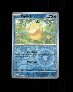 Psyduck 054/165 Common 151 Pokemon Reverse Holo Near Mint - Image 1