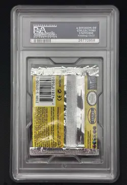 1999 Pokemon Jungle First Edition Foil Booster Pack Scyther PSA 9 - Image 2