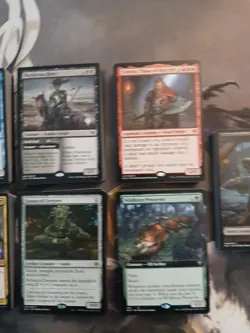 Magic the Gathering (Lot of 270) Throne of Eldraine Rares Tokens + More - Image 4
