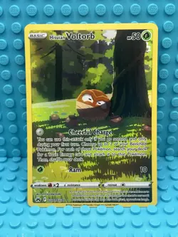 Pokemon TCG Hisuian Voltorb GG01/GG70 Crown Zenith Galarian Gallery - Image 1