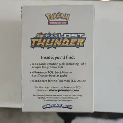 Pokemon TCG Sun & Moon Lost Thunder Pre Release Kit - Image 2