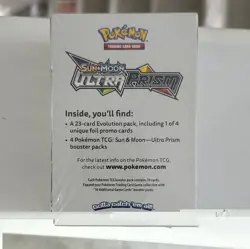Pokemon TCG Sun & Moon Ultra Prism Solgaleo Prerelease Kit EN 2017 - Image 2