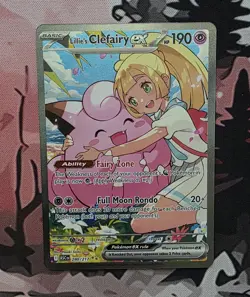 Lillie's Clefairy ex 280/217 Ascended Heroes Pokemon Holo NM - Image 1