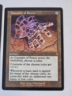 MTG - Gauntlet of Power Retro Frame - Dominaria Remastered - Image 1