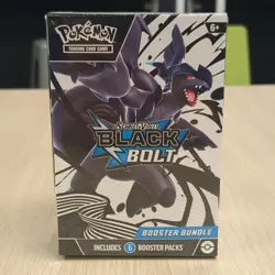 Pokemon TCG Scarlet & Violet—Black Bolt Booster Bundle Box, 6 Packs (2025) - Image 1