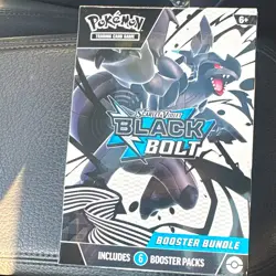 Pokemon TCG Scarlet & Violet—Black Bolt Booster Bundle Box (6 Packs) Zekrom - Image 1