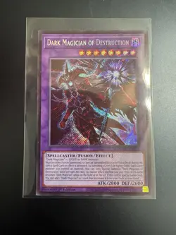 Yugioh Dark Magician of Destruction Maze of Muertos 1st Edition Konami - Image 1