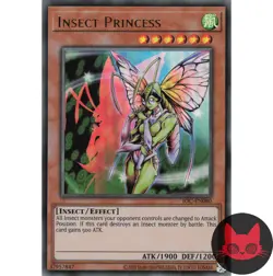 Yugioh Insect Princess IOC-EN080 Reprint Ultra Rare NM - Image 1