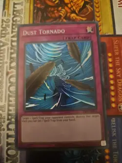YuGiOh! Dust Tornado PSV-EN011 Super Rare 25th Anniversary - Image 1
