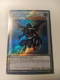 Dark End Dragon (Platinum Secret Rare) RA03-EN216 Yu-Gi-Oh NM - Image 1