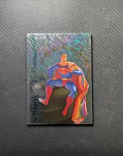 Superman 2026 Upper Deck Inspirations Pattern Foil Green /399 #19 - Image 1