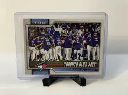 2026 Topps- Toronto Blue jays Team Card-Gold Mirror Image - Image 1