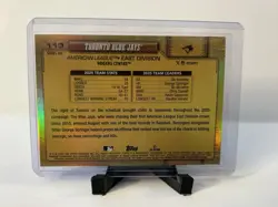 2026 Topps- Toronto Blue jays Team Card-Gold Mirror Image - Image 2