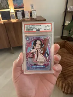 ONE PIECE EB03-EXTRA BOOSTER -ONE PIECE HEROINES EDITION- BOA HANCOCK PSA 10 - Image 1