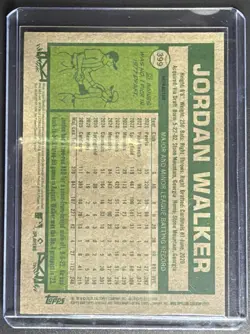 2026 Topps Heritage - Jordan Walker #399 Chrome Refractor - Image 2