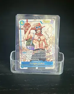 🔥🔥🔥One Piece Carrying on His Will Portgas D Ace Alt Art OP13-119 SEC - Image 1
