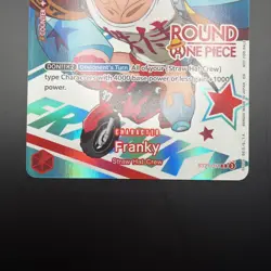 One Piece x Round 1 - Franky ST21-011 Promo - ENGLISH - NM - Image 3