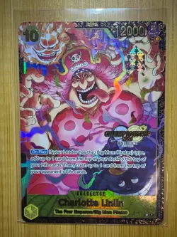 English Charlotte Linlin OP03-114 SR Championship 2024 Top Prize One Piece NM - Image 1