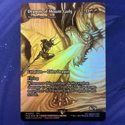 Dragon of Mount Gulg - Ancient Copper Dragon (Showcase) Final Fantasy Foil - Image 1