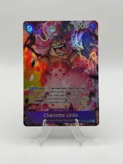 One Piece TCG Charlotte Linlin OP08-069 Alt Art SR Two Legends NM - Image 1