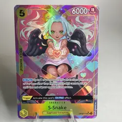One Piece TCG S-Snake Alt Art OP08-112 NM English Alternate Art - Image 1