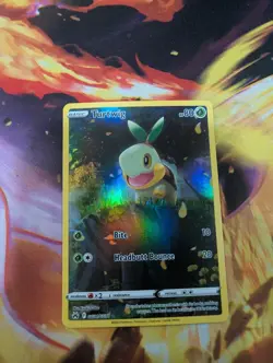 Pokemon TCG Turtwig GG31/GG70 Crown Zenith Galarian Gallery Holo NM - Image 1