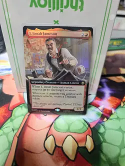 J. Jonah Jameson (Extended Art) 261 MTG Marvel's Spider-Man FOIL NM/M - Image 1