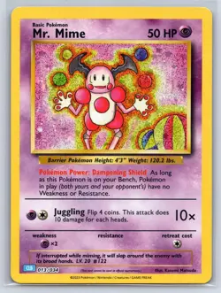 Mr. Mime 013/034 Holo Classic Collection Trading Card Game Classic Pokemon NM - Image 1