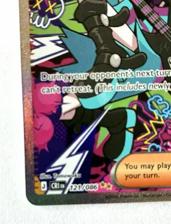 Pokemon Roxie's Performance SIR 121 112 Chaos Rising 2 Card Lot! - Image 3