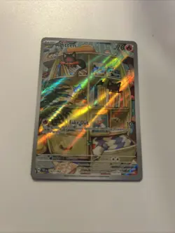Pokemon Litten TCG Holo Card Illustration Rare Card 167/162SV05 Temporal Forces - Image 1