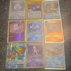 Nintendo Pokemon TCG 9-Card Lot XY Evolutions/EX English Holo/Foil Chansey - Image 1