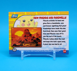 Pokemon Card - New Friends and Farewells 59 - Pikachu's Vacation - Topps - Image 3
