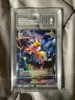 SWSH: Sword & Shield Promo Cards #SWSH184 Jolteon VMAX TAG 9 - Image 1