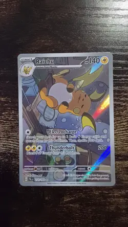 Raichu 211/193 Holo Illustration Rare Paldea Evolved Pokemon TCG Card English - Image 1
