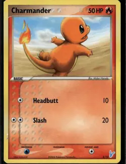 Charmander Common EX Trainer Kit 2: Plusle & Minun 2/12 Fire Pokemon Card - Image 1